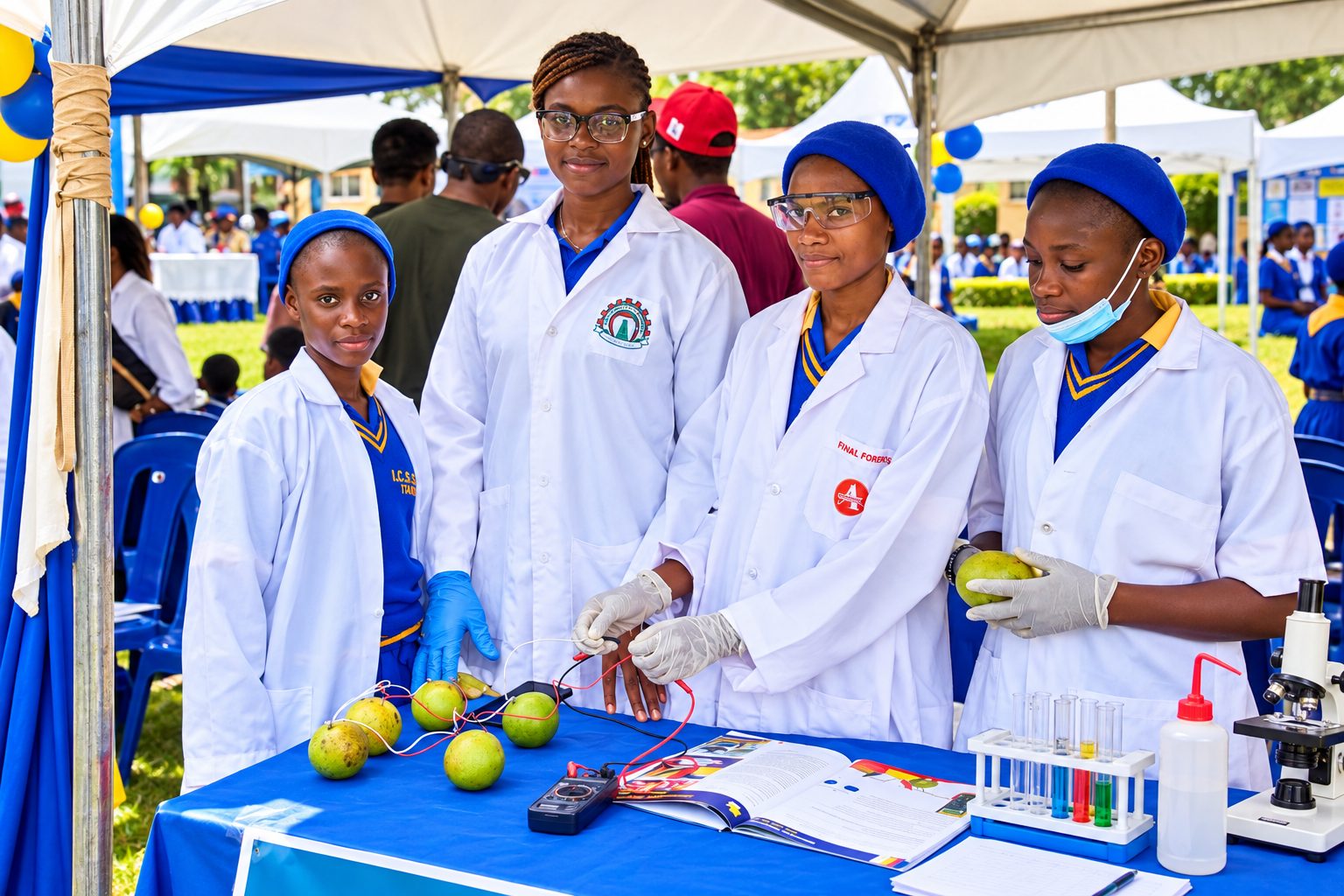 Business students at Immaculate Conception