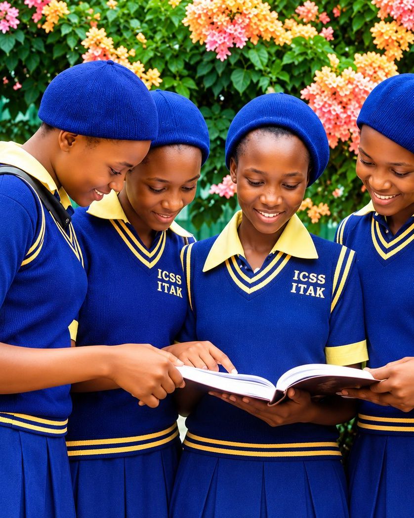 Immaculate Conception Secondary School students